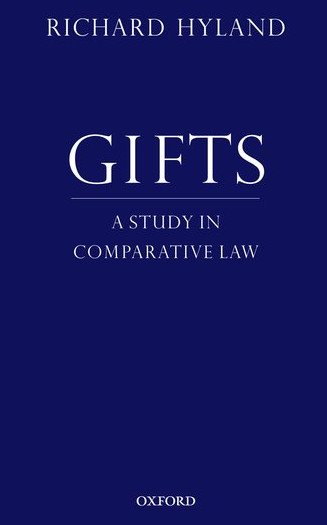 Gifts : A Study in Comparative Law