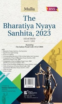 The Bharatiya Nyaya Sanhita, 2023