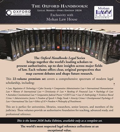 The Oxford Handbooks Legal Series - 22 Volume Premium Set, 2026 Indian Edition