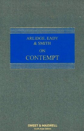 Arlidge, Eady and Smith on Contempt