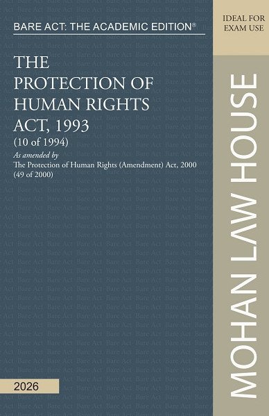 Bare Act - The Academic Edition : The Protection of Human Rights Act, 1993