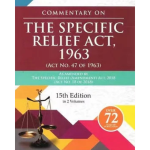Anand & Iyer's Commentary on The Specific Relief Act, 1963 - 2 Volume Set