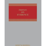 Phipson on Evidence