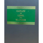 Gatley on Libel and Slander