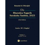 Ratanlal & Dhirajlal : The Bharatiya Nagarik Suraksha Sanhita, 2023 (2 Vol. Set)