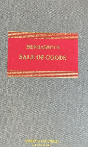 Benjamin's Sale of Goods